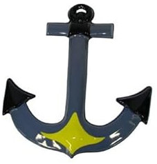 LP Divertissements Lot de 3 - Décoration Murale Ancre 52cm