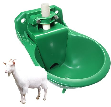 Automatic Waterer for Livestock | Horse Waterer - 500ml Tank Dispenser Drinker Fountain for Chicken Cattle Sheep Pet Poultry Farm Coop Barn