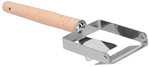SIXRUN Tenedor para Destapar, Herramienta de Apicultura, Práctico de Madera, Acero Inoxidable para Equipo de Apicultura