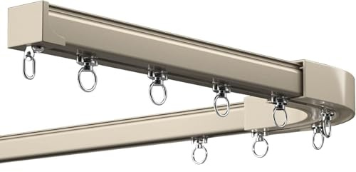 Takskenor i aluminiumlegering med 90° hörndesign perfekt för sovrumsfack smidig glidplatsbesparande modern inredning solut