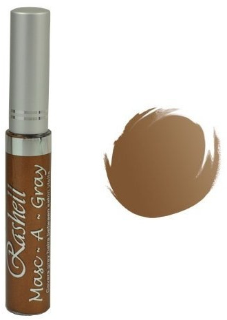 RASHELL Masc-A-Gray Hair Color Mascara - Medium Ash Brown by Rashell