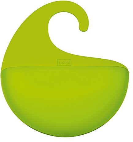 Koziol Utensilo Surf XL, Kunststoff, transparent grün, 8,1 x 27 x 31,5 cm