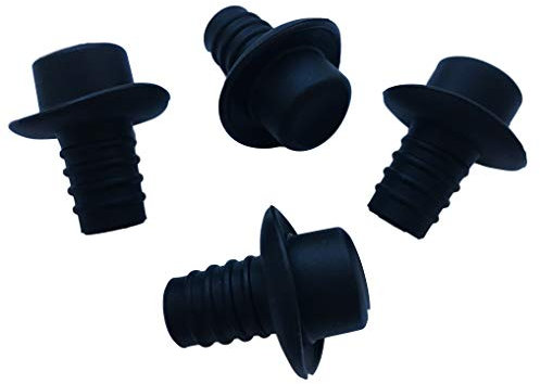 EXFEA 4X Universal Verschluss Stopfen/Verschlüsse aus Silikon für Alkohol Bier Getränke Champagner – Flaschenverschluss