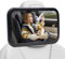 Miroir Voiture Bébé 360 °, Grand Retroviseur Voiture Bebe Incassable Universel, Claire & Champ de Vision pour Auto Siège Arrière Appui Tête (30 x 19 cm)
