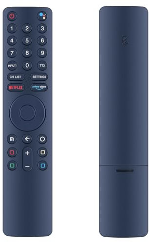TCNOUMT El nuevo control remoto de repuesto es compatible con Xiaomi Smart Android TV L55MS-5A/L65M5-5ASP L43M5-5ASP XMRM-00A XMRM-010 Control remoto por voz Bluetooth