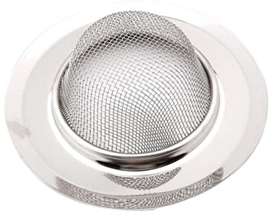 UKCOCO Fashion Sink Strainer Stainless Steel Mesh Drain Cover Shower Drain Cap Anti-clogging for Kitchen Bathroom