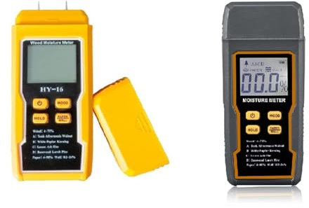 Medidor digital detector de fugas de agua, tipo pin, retroiluminado, pantalla LCD, alertas de contenido