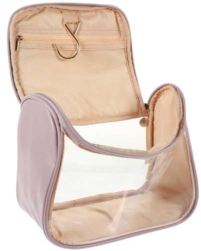 PRETYZOOM Trousse de Toilette Transparente pour Voyage Sac de Maquillage Organisateur Trousse de Voyage Capacité Spacieuse pour Cosmétiques