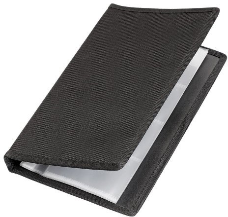 Visitenkartenbuch Office, schwarz