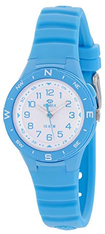 Marea Unisex Analog Quarz Uhr mit Silikon Armband B25158/5