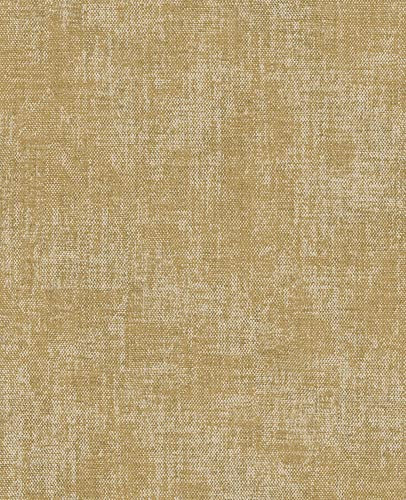 Superfresco Easy Zar Ochre Textured Plain Wallpaper | Paste The Wall | Yellow Texture | Eco-Friendly
