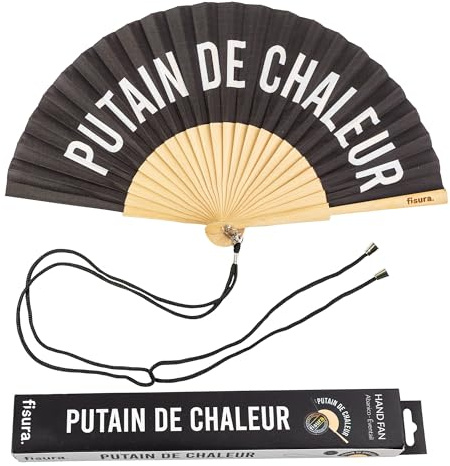 fisura. Eventail Noir Putain de Chaleur