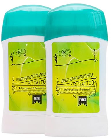 FONPOO 2Pcs Crème de Transfert de Tatouage, 51g Gel Transfert Tatouage, Transfert rapide, Meilleur effet pour tatouage temporaire - Parfait pour le maquillage d'art corporel au poignet