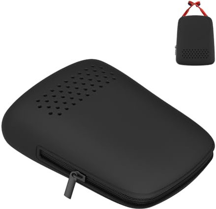 TUCANA Coque en silicone compatible avec les casques Aftershokz/Aeropex/Trekz Air/Titanium Mini à conduction osseuse, sac de transport de voyage souple, étui Shokz, étui pour casque à conduction