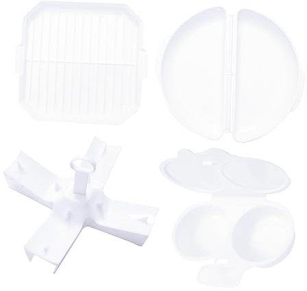 MAGICLULU Kit Completo Para Hornear Vaporera Bandeja De Freír Rejilla De Papas Parrilla De Tocino Para Repostería