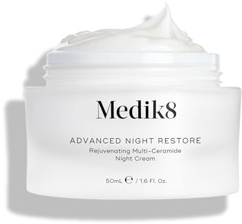 Medik8 Advanced Night Restore - Verjüngende Multi-Ceramid Nachtcreme - Feuchtigkeitspflege - Nährt tiefenwirksam und strafft sichtbar Ihren Teint im Schlaf - 50ml