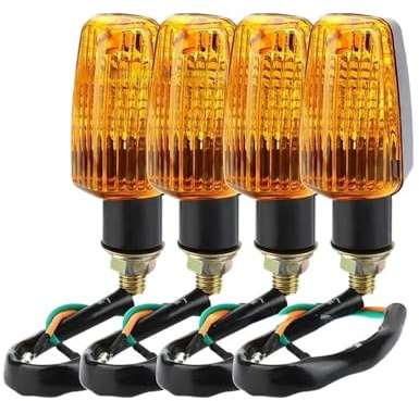 Luces Intermitentes Motocicleta 4 Piezas De Luz Giro Universal para Motocicleta, Intermitente, Accesorios para, 12 V