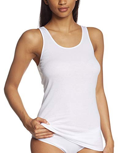 Triumph Katia Basics Shirt02 X Camiseta Tirantes, White, 48 para Mujer