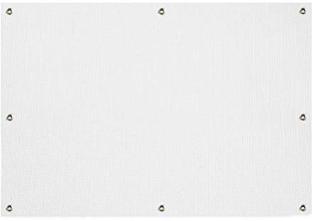 Aoneky White Archery Backtop Netting - Portable Archery Safety Net (5 ft x 10 ft)