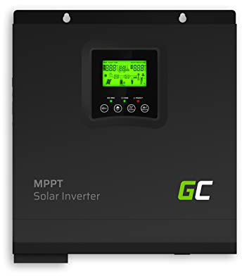 Green Cell® 3000W/6000W 3kW 24V 230V Solar Wechselrichter Off Grid mit Laderegler MPPT Reiner Sinus Volt Spannungswandler Konverter Pure Sine Wave Power Inverter DC AC Umwandler Stromwandler