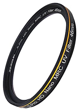 JONGSUN UV-filter 46 mm, S-Pro HD Nano MRC flerskiktsbeläggning, B270, kameror ultraviolett skyddsfilter