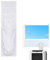 Rianpesn AC Window Seal, Air Conditioner Window Seal Vent Kit, Waterproof and Strong Adhesive AC Window Seal Kit, Compatible with Dehumidifier, Exhaust Dryer