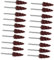 GLEAVI 20 Pièces Tête De Meulage Roue à Lamelles De Meuleuse Roue à Lamelles Pour Perceuse Meule à Lamelles Débavurage Ponceuse à Lamelles Faire Tourner Ponçage Toile Émeri