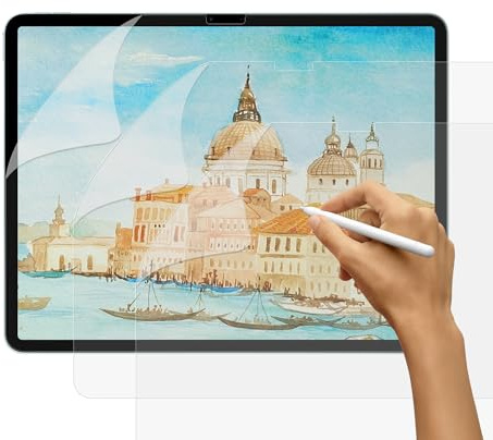 SUEEWE [3 Stück] Like Matte Papier Folie für iPad Air 13 Zoll (2026 M4/2025 M3/2024 M2), [Blendfreiem] PET Papier Gefühl schutzfolie zum Zeichnen, Schreiben, Skizzieren