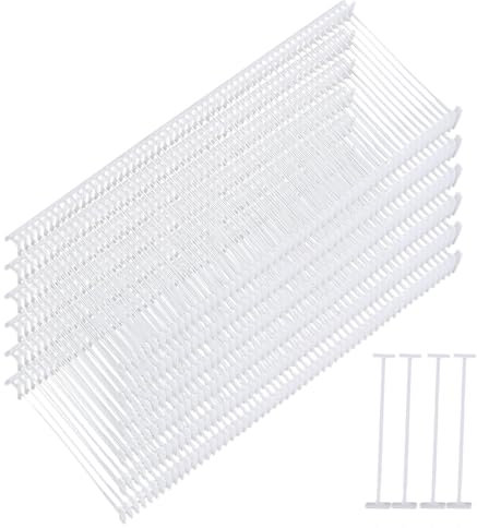 Heftfäden für Etikettierpistole 5000PCS 50mm Sicherheitsfäden für Etiketten für Kleidung Etikettierung und Textil Karton Tag