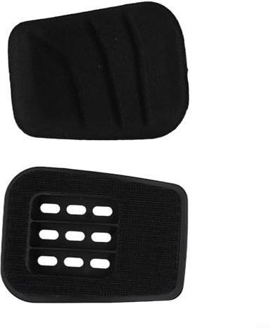 Tidevib Carbonio Bicicletta Aerobar Bracciolo Pad Per Triathlon Per TT Manubrio Cuscini Supporto Avambraccio Parti di Ricambio Nero 103X77mm