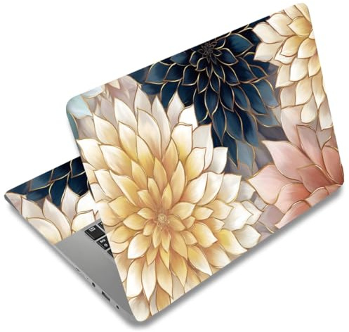 SUPERDANT Dahlia laptop notebook hud dekal Phnom Penh blomma cover dekal laptopskydd dator konstskydd universal för 12 15,6 tums bärbara datorer PC