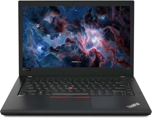 Lenovo ThinkPad T480 Ordenador portátil profesional 14 FHD Intel Core i5-8350U, 8GB de RAM, SSD de 256 GB, teclado QWERTY, Windows 11 Pro (reacondicionado)