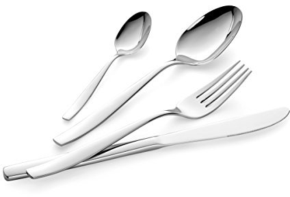 Lagostina Dalia set posate per 6 persone, Acciaio Inox 18/10, 24 pezzi, 6 Unità