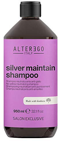 ALTER EGO ITALY Arganikare Day Therapy Miracle Color Silver Maintain Shampoo 950ml