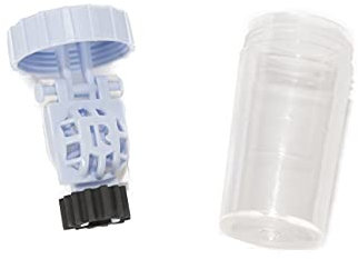 SPORTS WORLD VISION Hydrogen Peroxide Contact Lens Case (3 Pieces) Easy to Carry Vented Universal Protective Case, Barrel Shaped Contact Lens Cleaning Container for Everyday Use