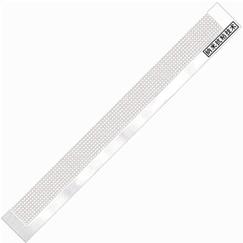 FitBest Herramienta de pintura de diamante regla de acero inoxidable regla de dibujo DIY con 800 rejillas en para taladro redondo completo y parcial