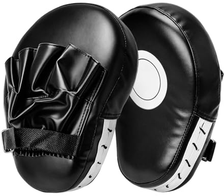 1 paio di guanti in poliuretano, resistenti per Muay Thai, kickboxing, karate, taekwondo, arti marziali