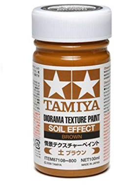 Diorama Textured Paint - Soil Effect Brown - Paints - Tamiya