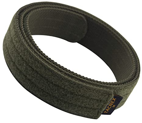 TACNEX Inner Belt for Duty/Battle - 1.5 Loop Liner Tactical Under Belt Ranger Green Medium