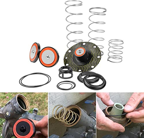 Fit For Wilkins Zurn Backflow Preventer Models 975XL & 975XL2 1-1/4-2 Repair Rebuild Kit/Complete Poppets, Springs and Seats Repair Kit