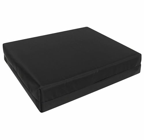 00 ComfyWise Deep Pressure Relief High Density Foam Top Wheelchair Cushion Seat Pad With Waterproof Cover (16 x 16 x 4)