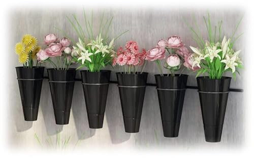 XDLYWUZIQ Espositore per Fiori, Supporto per Piante in Metallo, Scaffale per Carrello per Piante in Movimento Espositore per Fiori per Interni Ed Esterni Portafiori per Balcone Domestico