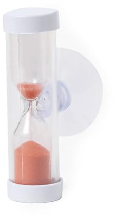 Lot de x2 - Sablier Brossage de Dents – Minuteur 2 Min – Enfants (Rouge)