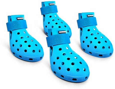 Chaussures pour chien pour trottoir chaud – Bottes pour chiens de petite, moyenne et grande taille, protections de pattes pour chien, faciles à mettre et à enlever, antidérapantes, imperméables
