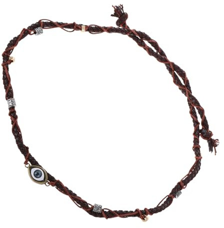 Healeved Strohhutband Vintage-Boho-Stil Hutketten Für Frauen Hutaccessoires Für Westernhüte Und Country-Outfits