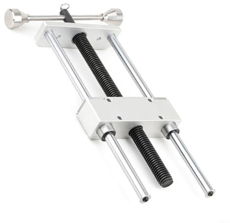 URPIZY Étau de travail du bois - Établi - Mâchoires de serrage - 300 mm - Plage de serrage - Banc de rabotage - Pince à vis en métal pour table et travail du bois