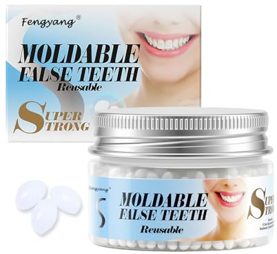 Fengyang® Perlas De reparación Dental Temporales, Kit De Reparación De Relleno De Dientes, Relleno De Dientes Rotos, para La Fijación De Llenado De Dientes Rotos