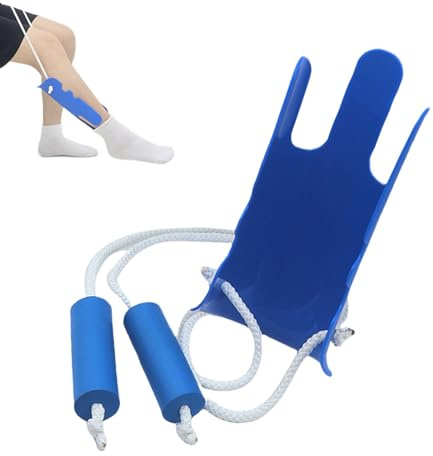 Aide À La Chaussette – Poignée En Mousse Corporelle PP | Sock Helper Outil D'habillage Facile | Socke Aid Helper Appareil D'assistance Pour Les Personnes Âgées À Mobilité Réduite, Récupération Des Ble