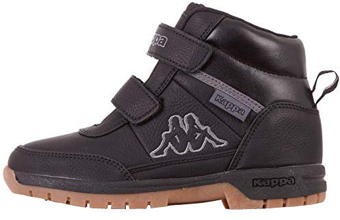 Kappa Unisex Kinder Sneaker High Top Stylecode 260239K 1111 schwarz, Schuhgröße:32 EU