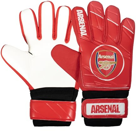 Arsenal FC Official Soccer Gift Youths Goalkeeper Goalie Gloves